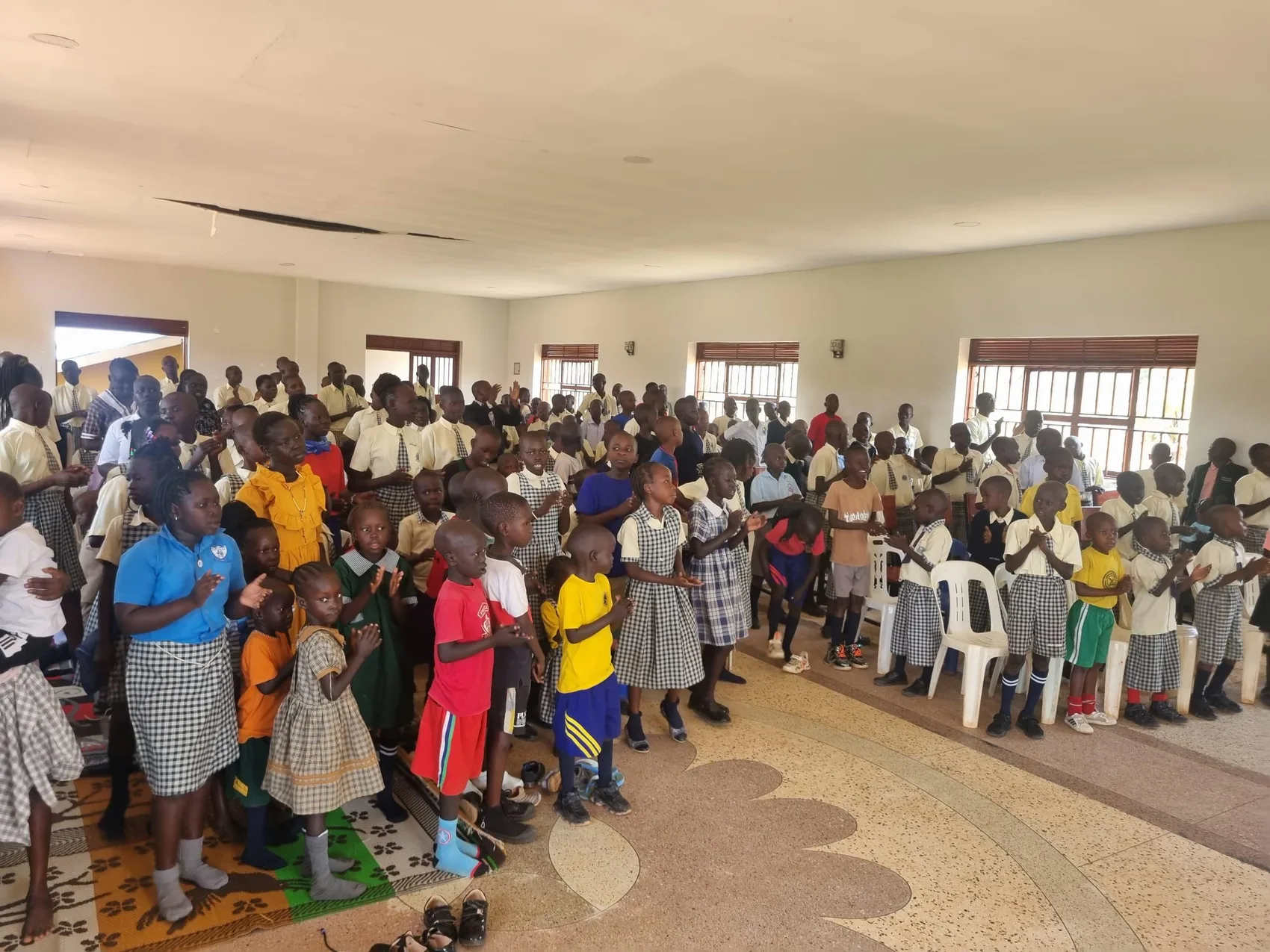 Favor Primary School in the field
