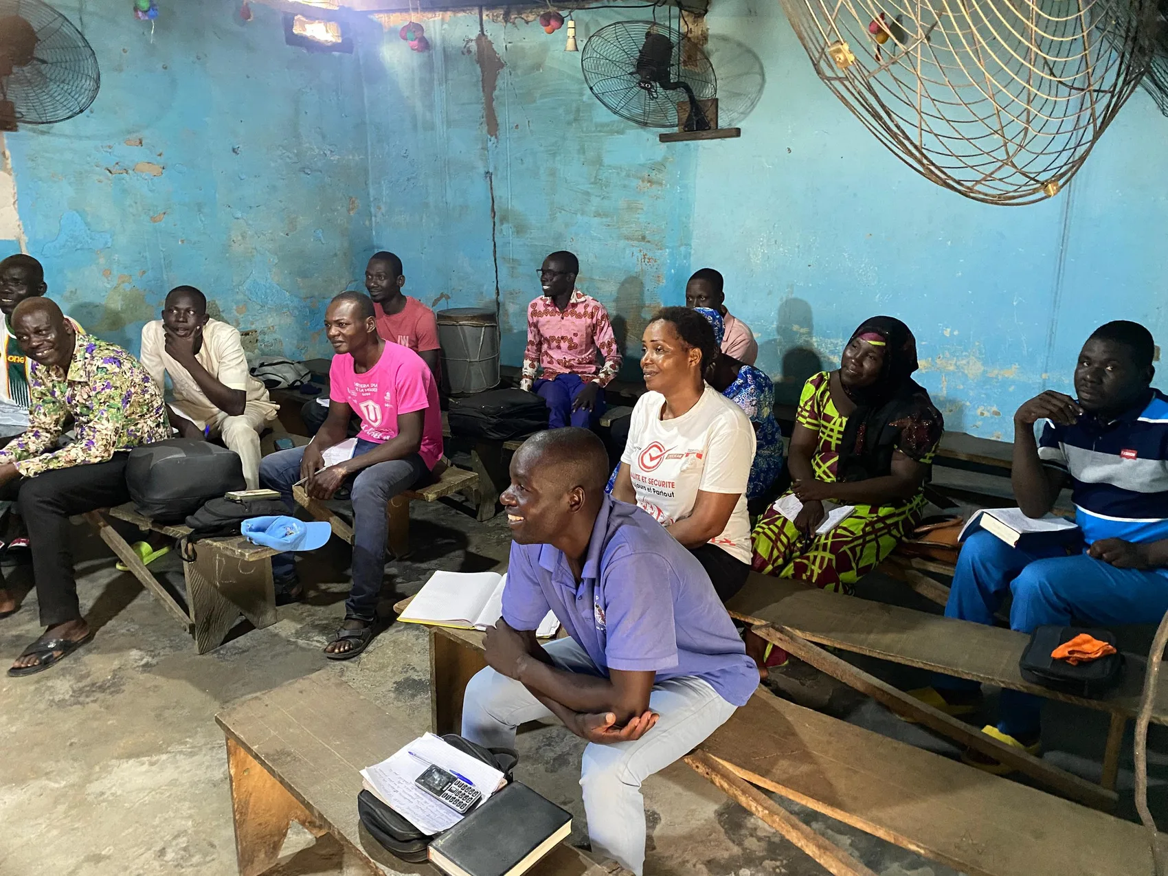Portable Bible Schools in the field