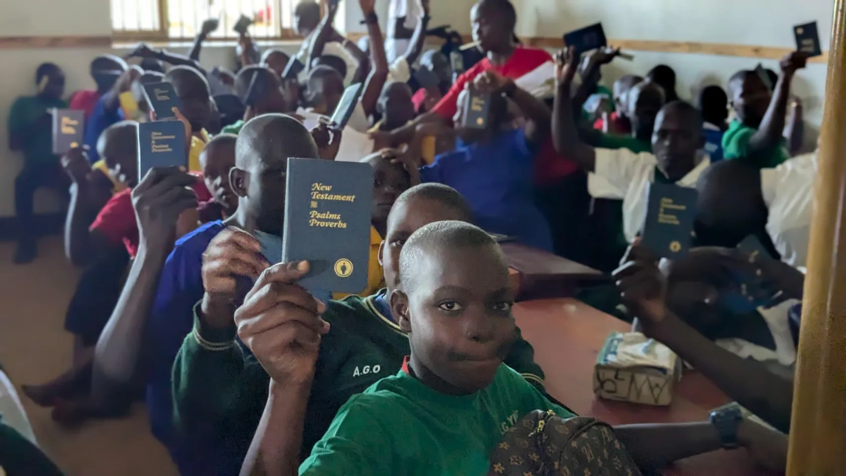 Secondary students at Favor